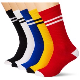 Mxthersocker Unisex Classic - What's The Racket / Pack of 5 Socks, Multi Yellow, S EU