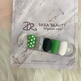 Next day delivery⭐Matte dot nails⭐ / 다음날 발송⭐무광 도트네일⭐