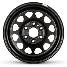 For 2023-2025 GMC Sierra 1500 17 Inch Black Steel - Genuine Take-Off Rim - Road Ready Truck Wheel