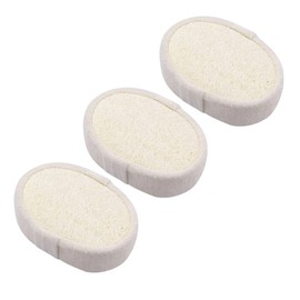 Beavorty 3pcs Loofah Back Scrubber Care Face Shower Body Men Wash Bathing Sponge Natural Sponges Exfoliator Bathtub Exfoliating Bath Brush