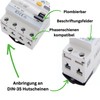 LEINIGER/Residual Current Circuit Breaker/FI Switch/RCD / 2-Pin / 4-Pin /
