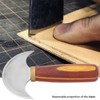 High Speed Steel DIY Leather Craft Trim Tool Leather Round