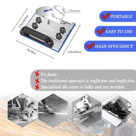 Precise 45° Tile Cutter for Angle Grinder, 45 Degree Tile Cutter, Angle Grinder Accessories Holder, Angle Grinder Stand, Tile Mitre Cutter Tool, for 100 Type Angle Grinder