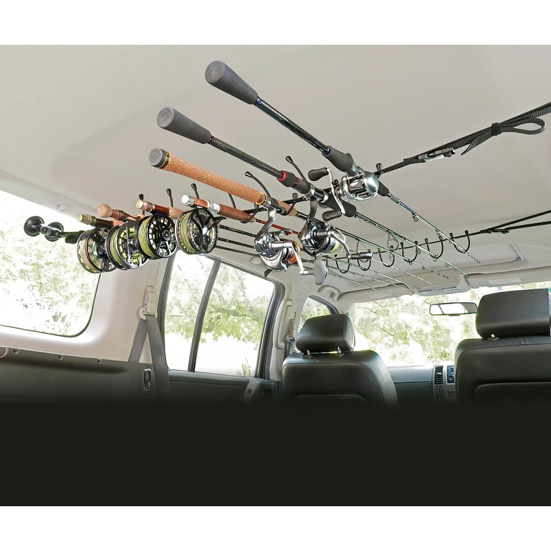 Smith Creek Rod Rack, Heavy Duty Vehicle Interior Fly Fishing