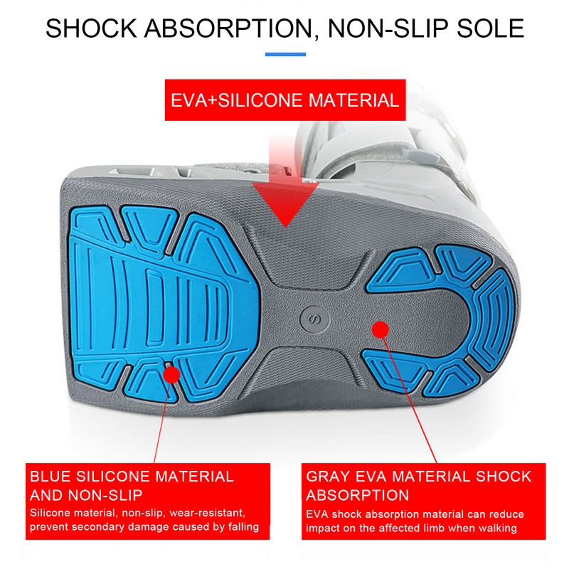 Walker Brace Achilles Boot Breathable Short Broken Toe Fracture Foot