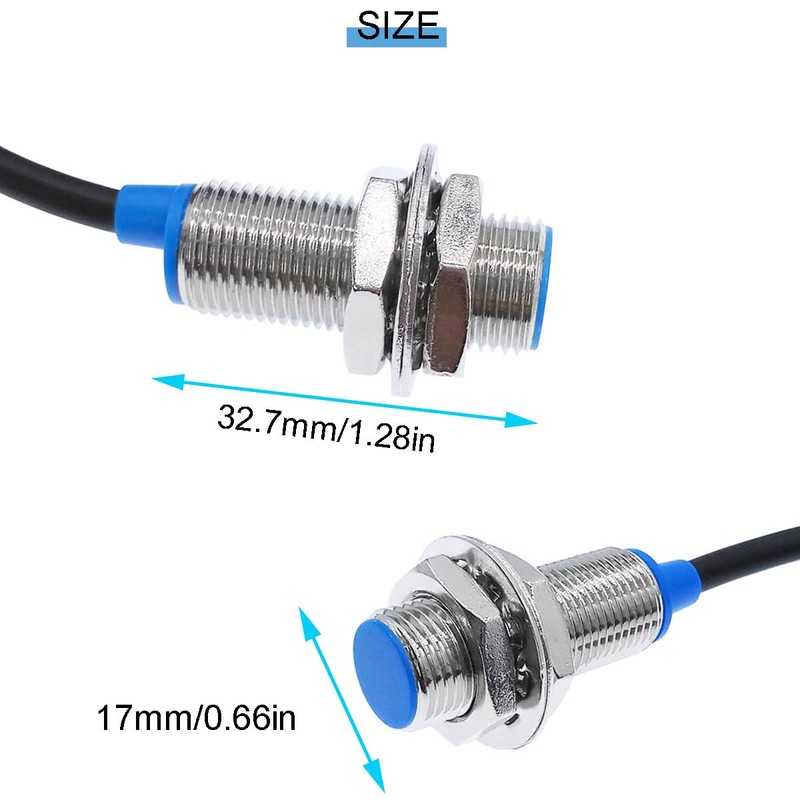 Youmile 2pcs DC5-30V NJK-5002C Hall Sensor Hall Effect Switch Proximity