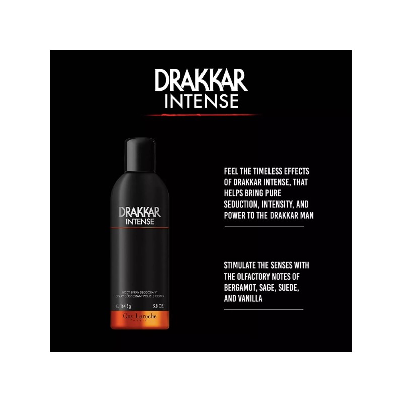 *PACK OF 2* DRAKKAR INTENSE By Guy Laroche for Men