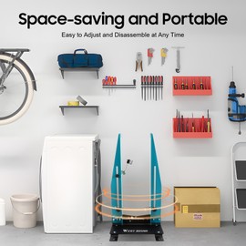 CUBELLIN Bicycle Wheel Truing Stand for 27.5"-29" Wheels Professional Bicycle Maintenance Kit Removable Bicycle Wheel Repair Tool Truing Bearing Stand