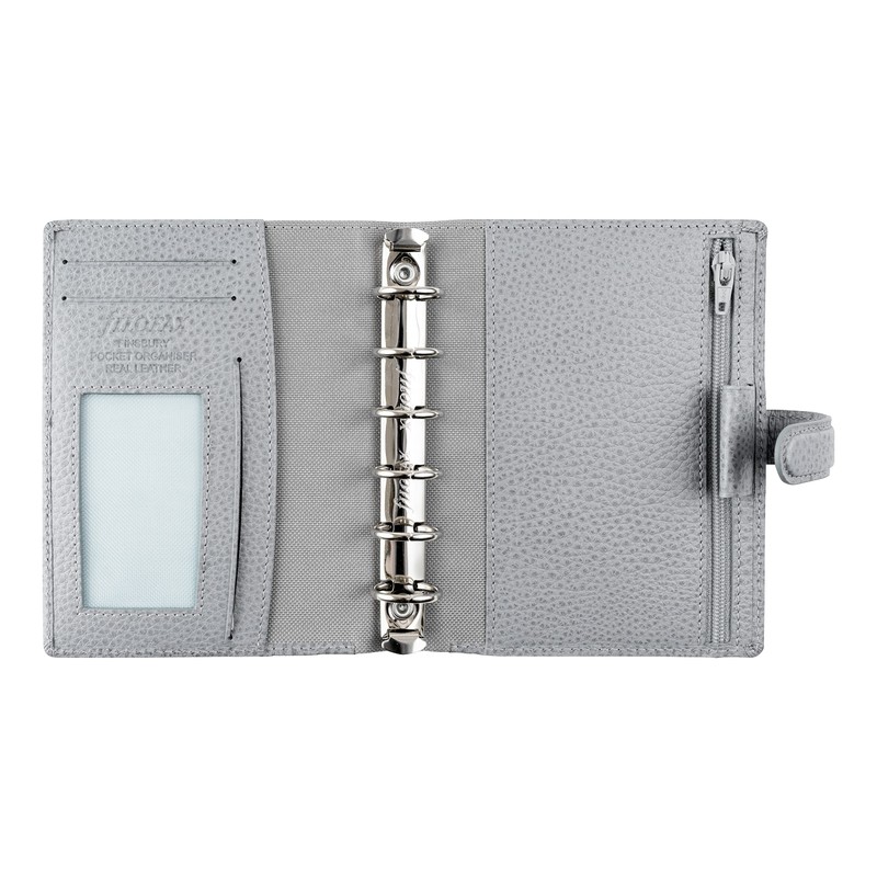 FILOFAX Finsbury Pocket Organiser Slate Grey 2025