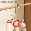 Pack of 5 Belt Ring Belt Holder, Wardrobe Organiser for