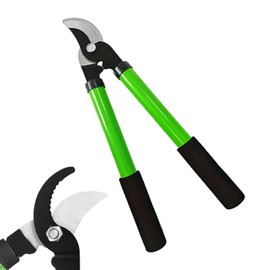 Bypass Tree Loppers – Garden Loppers with Carbon Steel Blade, 37cm Lightweight Branch Cutters, Effortless Pruning Shears for Branches Up to 30mm, Ideal for Gardening & Landscaping