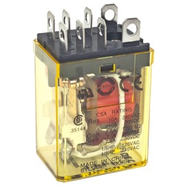 RH2B-UAC110-120V Power Relay 110/120VAC 10A DPDT Plug-in VAC Coil