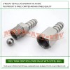JINFANNIBI Stainless Steel Fuel Tank Breather Rollover Vent Valve fit
