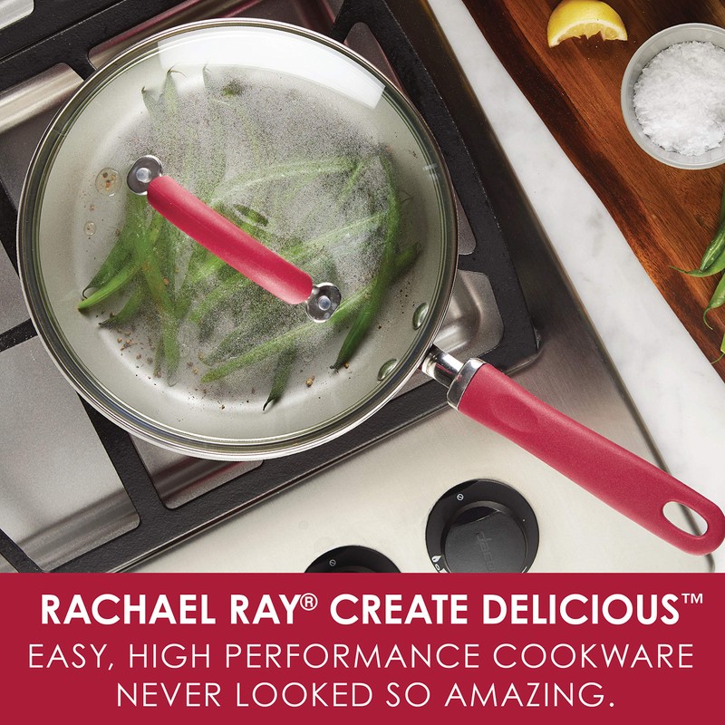 Rachael Ray Create Delicious Deep Nonstick Frying Pan / Fry