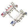 INTBUYING 3-Loop 1/2" Radiant Floor Heating Manifold Set Stainless Steel