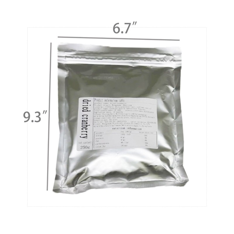 FixtureDisplays Dried Cranberries 8.8 oz Fresh Dehydrated Antioxidant Half-Cut Cranberries