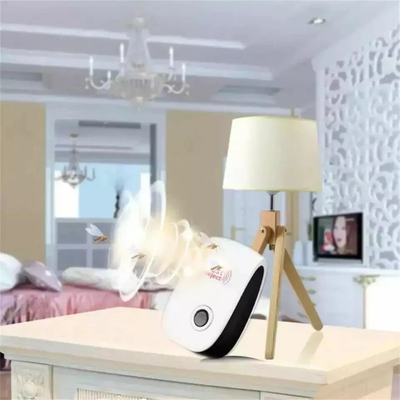 Ameribox Ultrasonic Pest Insect Rodent Repeller Electronic Plug-In Mice Rat