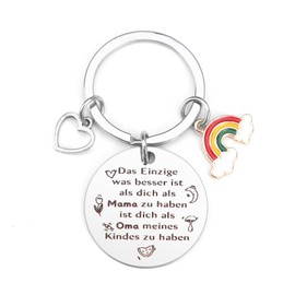 Keyring Mum Wife Gifts for Women Thank You Gifts for Mum Keyring Women's Birthday Gift for Mum Birthday Mother Gift for Mother Gift Expectant Grandma, For Muter2