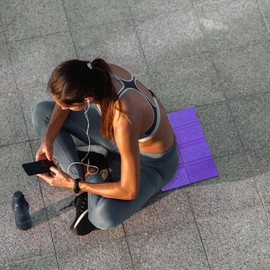 Foldable Seat Cushion, Hunting Seats, Portable Waterproof Foam Pad, Comfortable Beach Mat, Foldable Chair for Outdoor Environments,