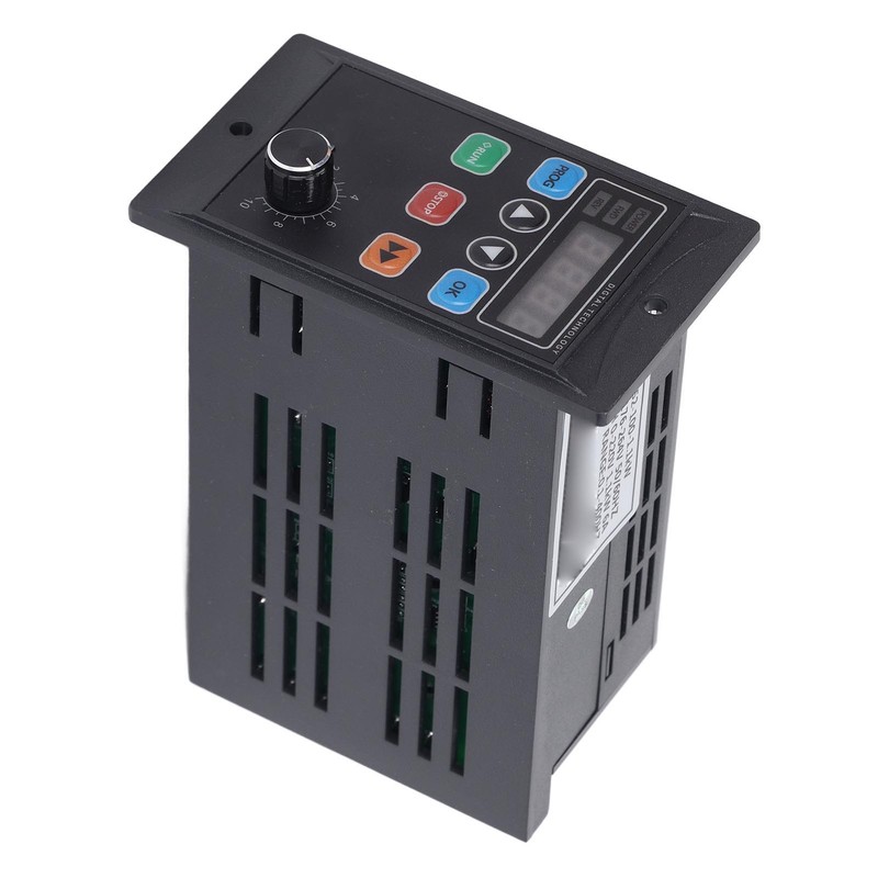 1.1kW Mini Motor Inverter Variable Frequency Drive Converter 1PH 176‑264V