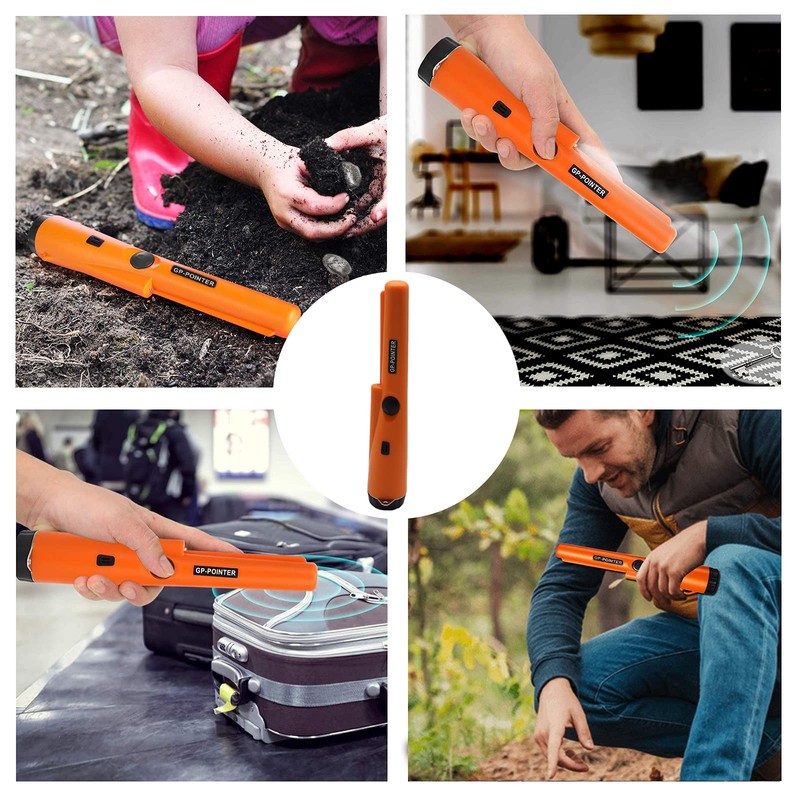 Metal Detector Pinpointer WorthPlanet Handheld Treasure Pinpointing Finder Probe Buzzer