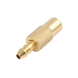 RATCHROLL 6.5mm Air Chuck Adapter Tire Inflator Tire Chuck Compressor Pump Accessories Gold Tone for Vehicle Replacement Car Parts