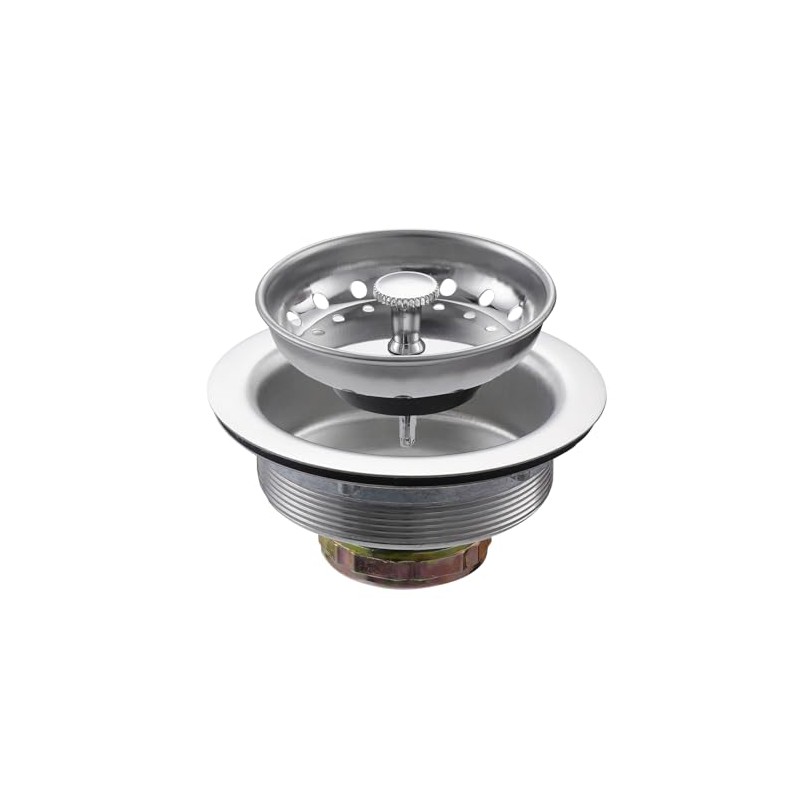 ZM Stainless Steel Kitchen Sink Strainer with Drain Assembly