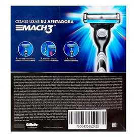 Pack Rastrillo Mach3 + Shampoo 180ml