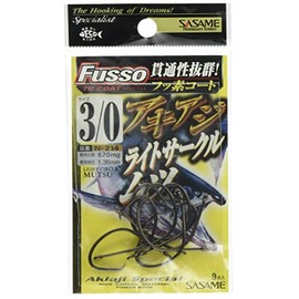 ささめ針(SASAME) 匠技アキアジ・ライトサークルムツTC N-214 3/0