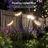 Solar Pathway Lights Outdoor, 4 Pack Solar Powered Garden Lights