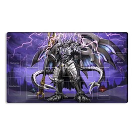 New Mlikemat Playmat Reign-Beaux Overlord of Dark World TCG CCG OCG Trading Card Game Mat with Zones + Free Bag (ZD039-385-A)
