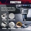 wesleydrill 8PCS Annular Cutter Set,Magnetic Drill Press Bits,1" Cutting Depth,3/4"