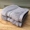 Turkish Cotton Face Cloths Pack of 2, 550 GSM, Soft