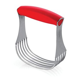 Cuisipro Deluxe Pastry Blender, 5.25-Inch, Red, Red