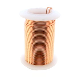 The Beadsmith Wire Elements 18-Gauge Lacquered Tarnish-Resistant Copper Wire for Jewelry Making, 10 Yard, 9.14 Meter Spool (Copper Color)
