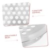Gadpiparty 12pcs Round Vent Mesh Covers Stainless Steel Cabinet Ventilation