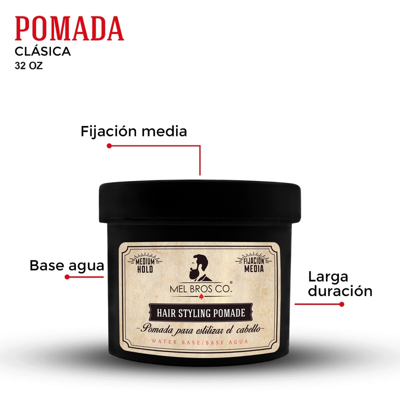 MEL BROS CO. - Hair Styling Pomade - Pomada para