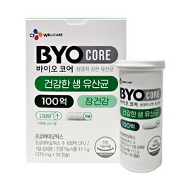 Biocore healthy live lactic acid bacteria 10 billion 30 capsules 5 boxes 5 months supply / 바이오코어 건강한 생 유산균 100억 30캡슐 5박스 5개월분