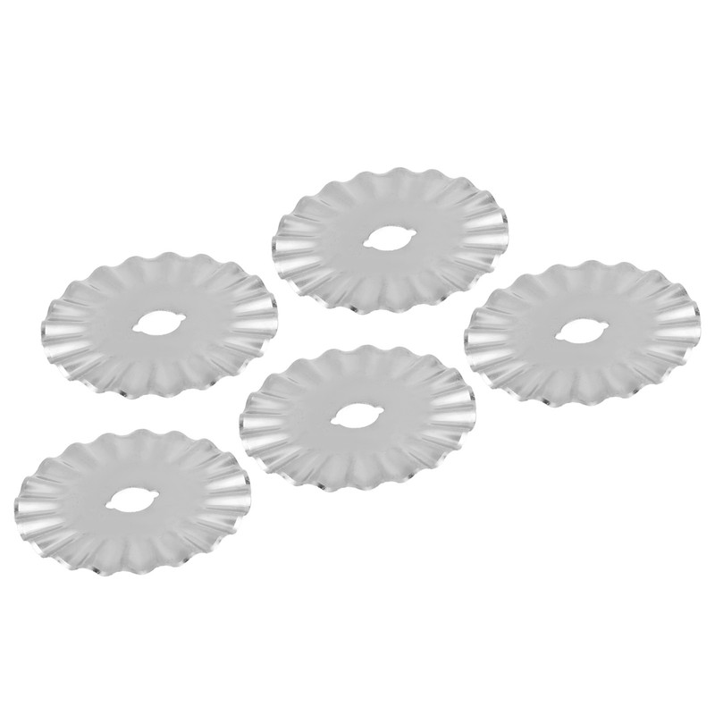 5Pcs Cloth Cutting Knife Blade Paper Cloth Hob Rolling Cutter