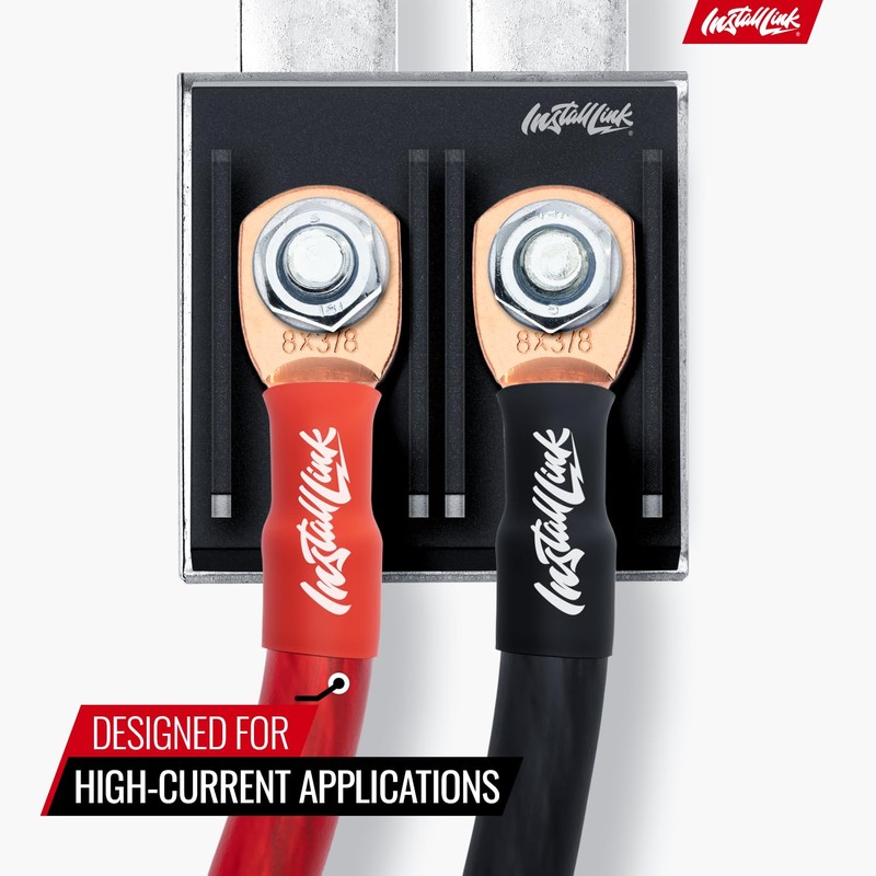 Install Link 8 AWG Gauge Power or Ground Wire Cable