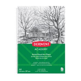 DERWENT R31130F Academy A4 Drawing Pad (80 Pages)