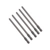 5X 116mm PH2 Magnet Autofeed Screwgun Screwdriver Bits Compatible with