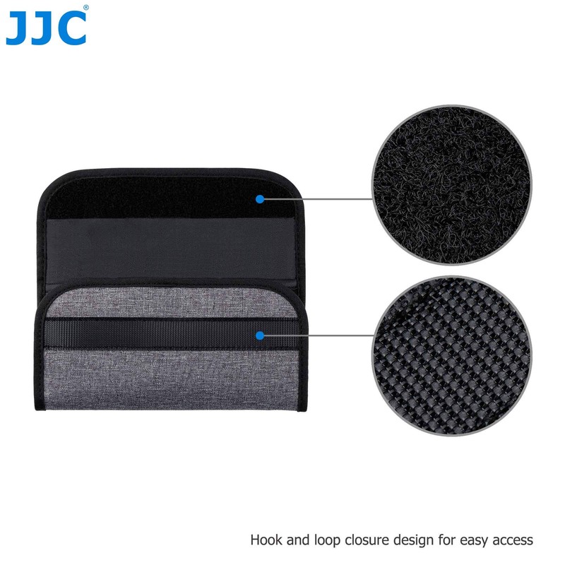 JJC 4 Pockets Filter Case for Round Filter Up to
