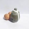 AggCoddler - Scandinavian Porcelain Egg Coddler with Simple Lid -