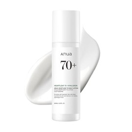 ANUA Heartleaf Daily Lotion, Gesichtsfeuchtigkeitscreme mit Hyaluronsäure für empfindliche Haut, leichte, koreanische Hautpflege, 200 ml/6,76 fl.oz