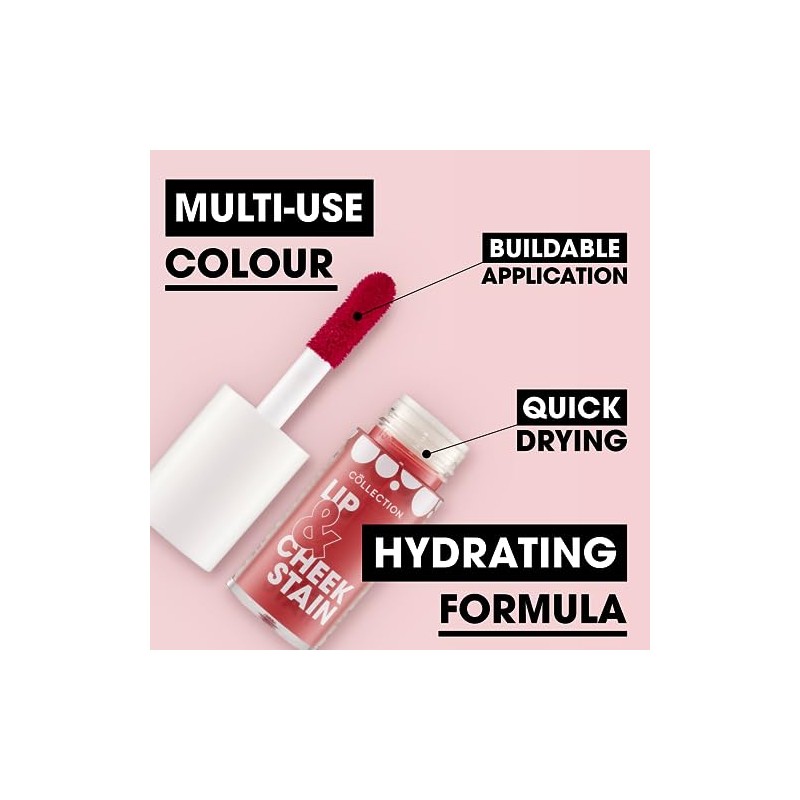 Collection Collection Cosmetics 2 in 1 Lip & Cheek Stain,