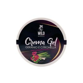 Wild Horses | Crema Gel Geranio & Citronella con Oli Essenziali, Azione Barriera contro gli Insetti, per un Manto Lucido e Profumato, 500g, Made in Italy