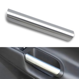 DYEKNEE 1 PC Silver Front Driver Left Side Interior Pull Handle Trim Compatible with Ford Escape 2013-2019 Replace CJ5Z7822621BA (Silver)