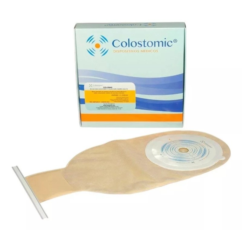 Colostomic Bolsa Colostomia Adulto Drenable Suave Pack 10 Piezas Envio