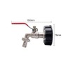 IBC Drain Tank Adapter for Brass Garden Tap with 12.7